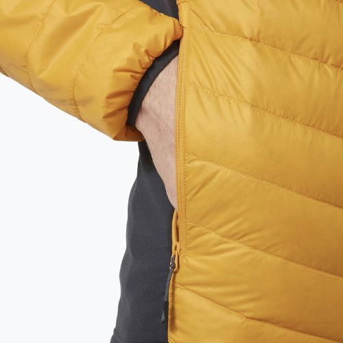 Гібридна куртка чоловіча Helly Hansen Verglas Hooded Down Hybrid Ins жовта 63007_328