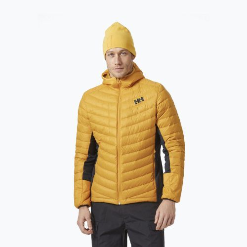 Гібридна куртка чоловіча Helly Hansen Verglas Hooded Down Hybrid Ins жовта 63007_328