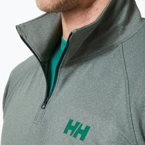 Кофта трекінгова чоловіча Helly Hansen Verglas 1/2 Zip зелена 62947_495