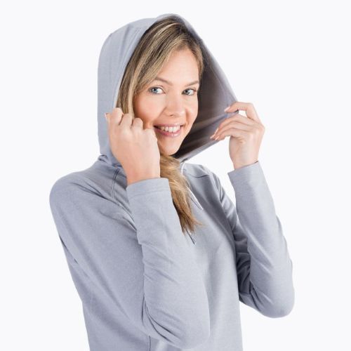 Кофта трекінгова жіноча Helly Hansen Verglas Light Hoodie сіра 62964_853