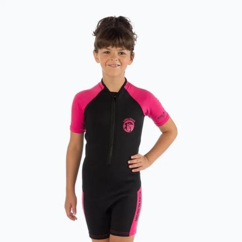 Гідрокостюм дитячий Cressi Little Shark S/L 2 mm black/pink