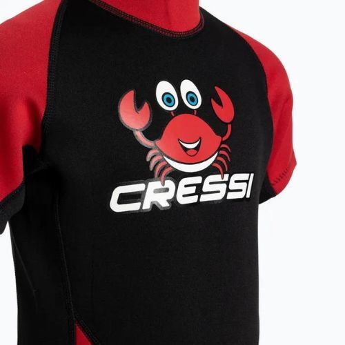 Гідрокостюм дитячий Cressi Smoby Shorty 2 mm black/red