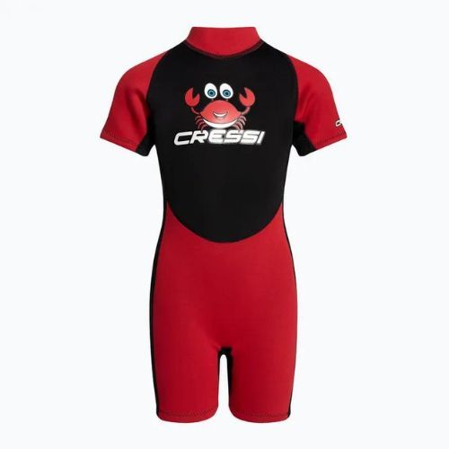 Гідрокостюм дитячий Cressi Smoby Shorty 2 mm black/red