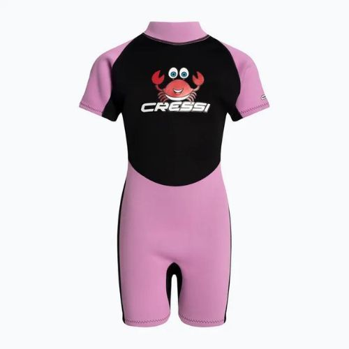 Гідрокостюм дитячий Cressi Smoby Shorty 2 mm black/pink