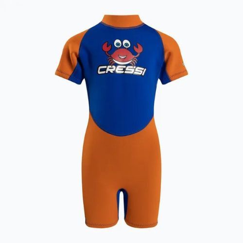 Гідрокостюм дитячий Cressi Smoby Shorty 2 mm blue/orange