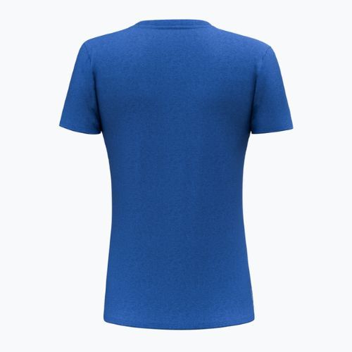 Футболка трекінгова жіноча Salewa Solid Dry блакитна 00-0000027019