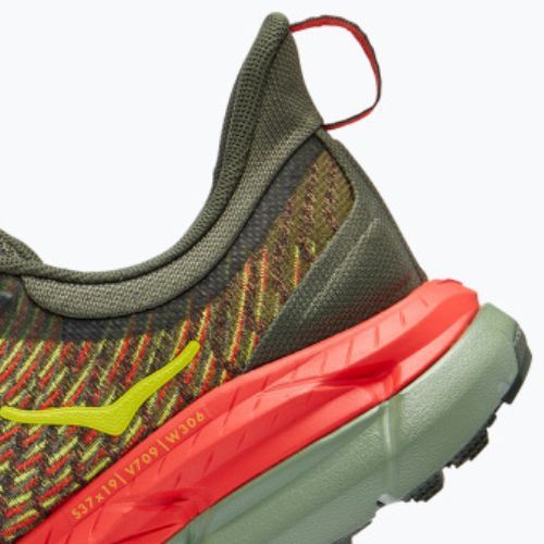 Кросівки для бігу чоловічі HOKA Mafate Speed 4 зелені 1129930-TFST
