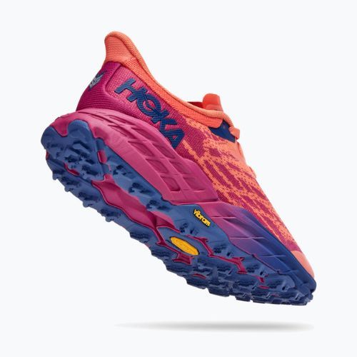Кросівки для бігу жіночі HOKA Speedgoat 5 помаранчеві 1123158-FFCM