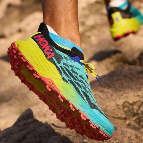 Кросівки для бігу чоловічі HOKA Speedgoat 5 блакитні 1123157-SBBK