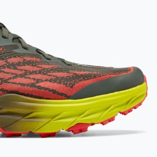 Кросівки для бігу чоловічі HOKA Speedgoat 5 темнозелені 1123157-TFST