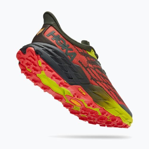 Кросівки для бігу чоловічі HOKA Speedgoat 5 темнозелені 1123157-TFST