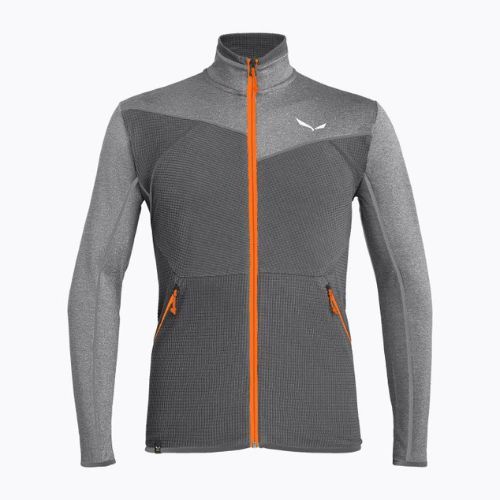 Флісова кофта чоловіча Salewa Puez Hybrid PL FZ сіра 00-0000027388
