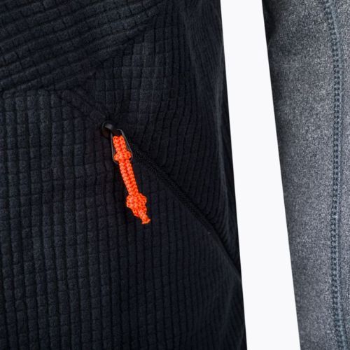 Флісова кофта чоловіча Salewa Puez Hybrid PL FZ чорна 00-0000027388