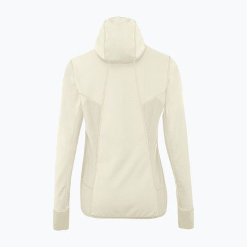 Флісова кофта жіноча Salewa Puez Hybrid PL FZ Hoody бежева 00-0000027389