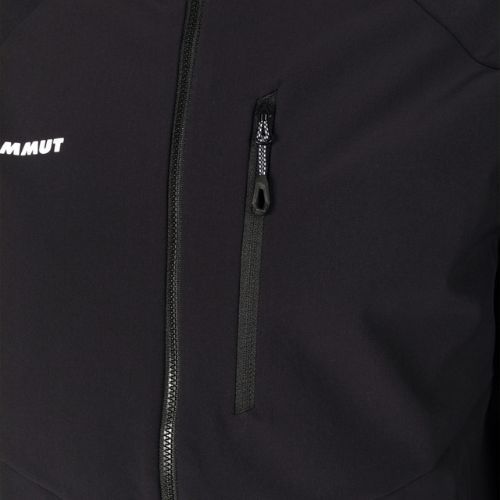 Куртка софтшел чоловіча Mammut Ultimate Comfort SO чорна