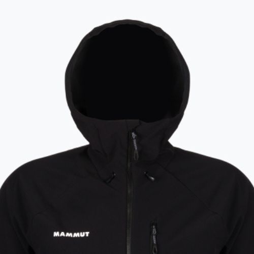 Куртка софтшел чоловіча Mammut Ultimate Comfort SO чорна