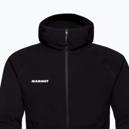 Кофта трекінгова чоловіча Mammut Aconcagua ML Hooded чорна