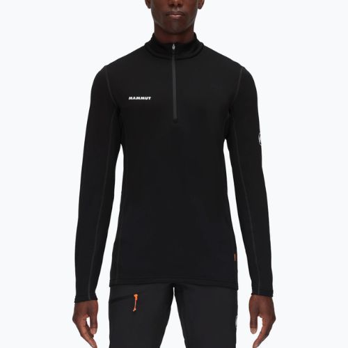 Кофта трекінгова чоловіча Mammut Aenergy ML Half Zip Pull чорна