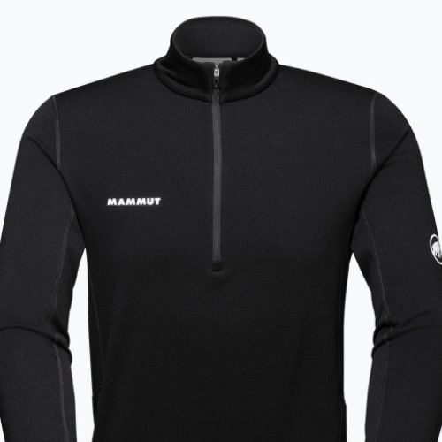 Кофта трекінгова чоловіча Mammut Aenergy ML Half Zip Pull чорна