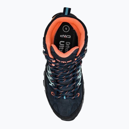 Черевики для трекінгу жіночі CMP Rigel Mid чорно-сині 3Q12946