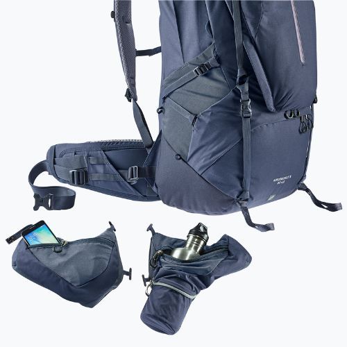 Рюкзак трекінговий deuter Aircontact X 60 + 15 l ink