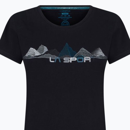 Футболка трекінгова жіноча La Sportiva Peaks чорна O18999999
