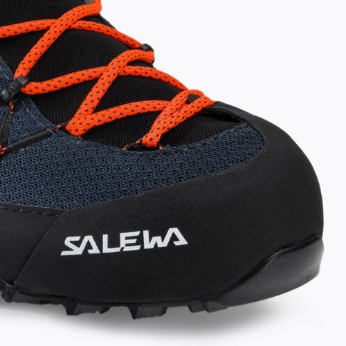 Кросівки для трекінгу чоловічі Salewa Wildfire 2 GTX чорно-блакитні 00-0000061414