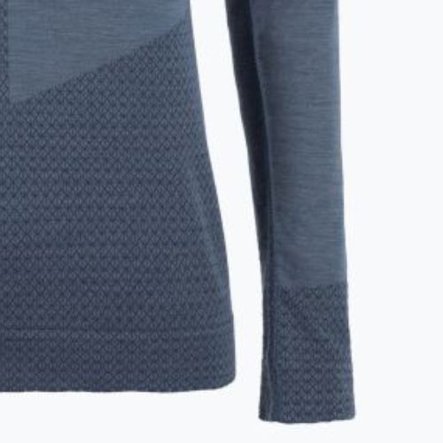 Кофта термоактивна жіноча Salewa Zebru Med Warm Amr блакитна 00-0000027958