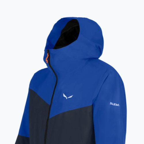 Куртка дощовик чоловіча Salewa Puez GTX 2L блакитна 00-0000028505