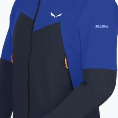 Куртка софтшел чоловіча Salewa Sella DST блакитна 00-0000028468