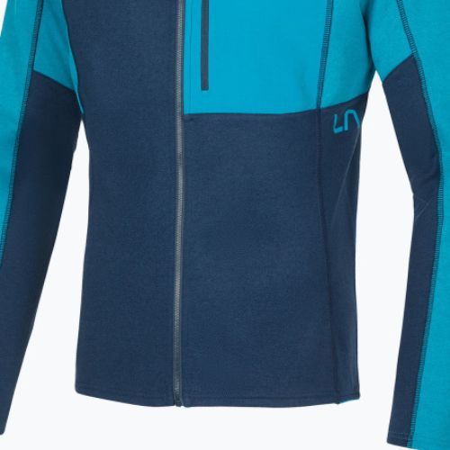 Кофта трекінгова чоловіча La Sportiva Elements блакитна L68629635
