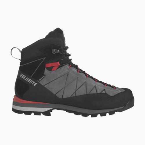 Черевики для трекінгу чоловічі Dolomite Crodarossa High GTX gunmetal grey/fiery red