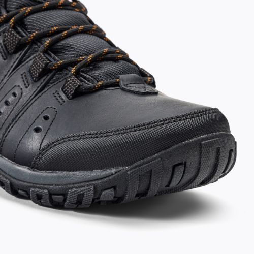Черевики для трекінгу чоловічі Columbia Woodburn II Waterproof black/caramel