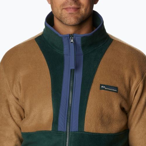 Кофта трекінгова чоловіча Columbia Back Bowl Full Zip delta/spruce/dark mountain