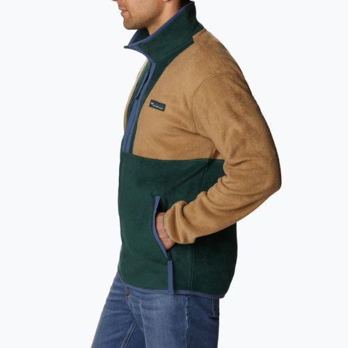 Кофта трекінгова чоловіча Columbia Back Bowl Full Zip delta/spruce/dark mountain