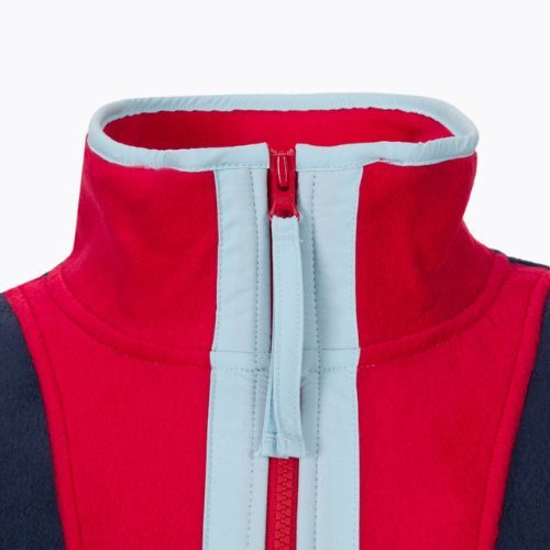 Кофта трекінгова чоловіча Columbia Back Bowl Full Zip collegiate navy/mtn red/sky blue