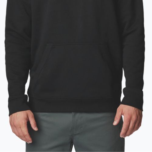 Кофта трекінгова чоловіча Columbia CSC Basic Logo II Hoodie black/white csc branded logo