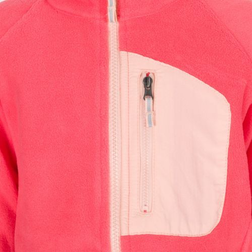 Кофта трекінгова дитяча Columbia Fast Trek III Full Zip blush pink/peach blossom