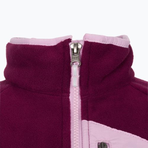 Кофта трекінгова дитяча Columbia Fast Trek III Full Zip marionberry/aura