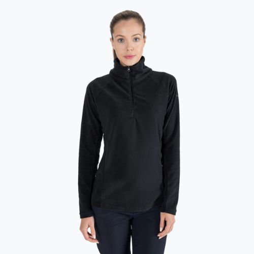 Кофта трекінгова жіноча Columbia Glacial IV 1/2 Zip black