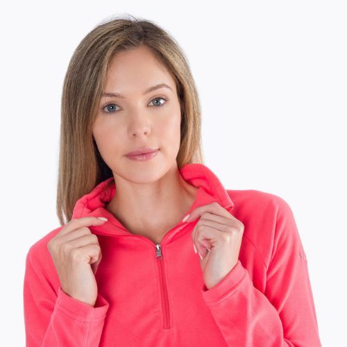 Кофта трекінгова жіноча Columbia Glacial IV 1/2 Zip blush pink
