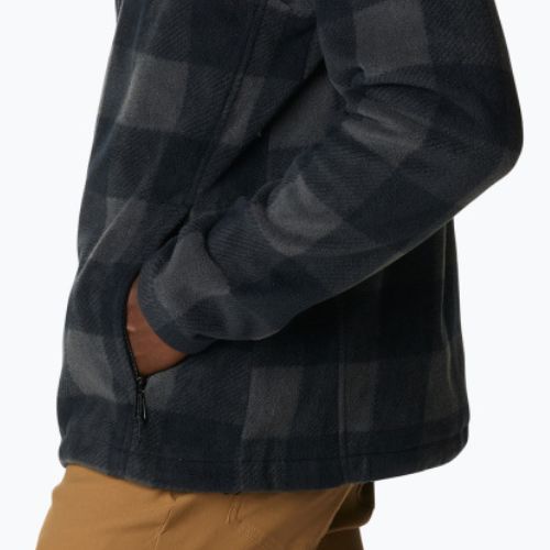 Кофта трекінгова чоловіча Columbia Steens Mountain Printed black check print