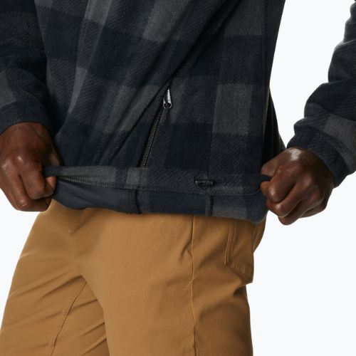 Кофта трекінгова чоловіча Columbia Steens Mountain Printed black check print