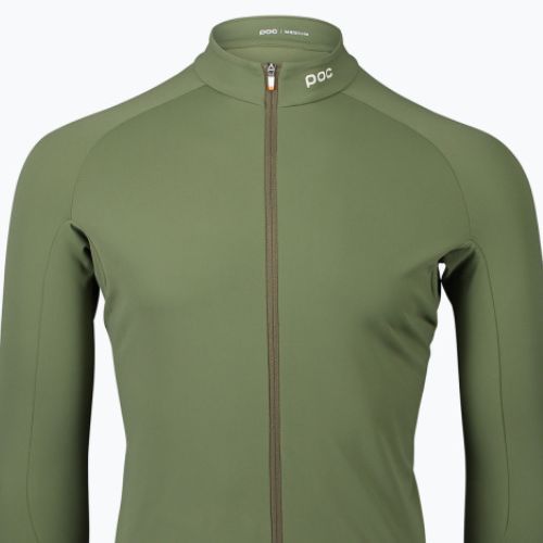 Велосипедний лонгслів чоловічий POC Ambient Thermal Jersey epidote green