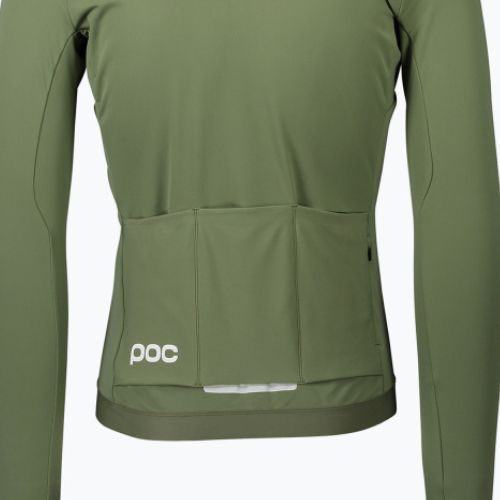 Велосипедний лонгслів чоловічий POC Ambient Thermal Jersey epidote green