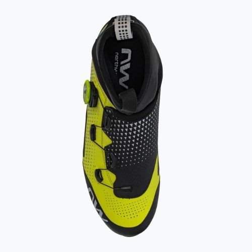 Кросівки велосипедні МТВ чоловічі Northwave Celsius XC ARC. GTX yellow fluo/black