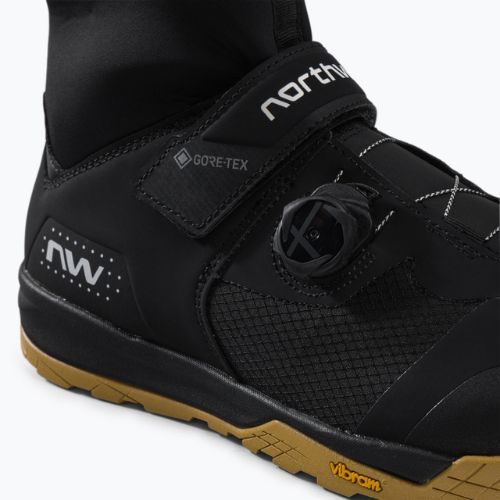Кросівки велосипедні МТВ чоловічі Northwave Kingrock Plus GTX black/honey
