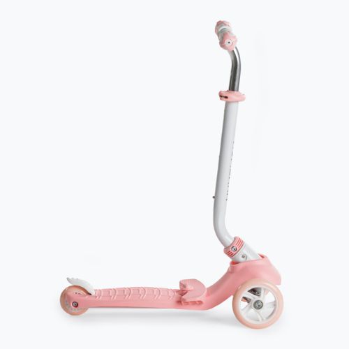 Самокат триколісний дитячий HUMBAKA Fun рожевий HBK-KS001