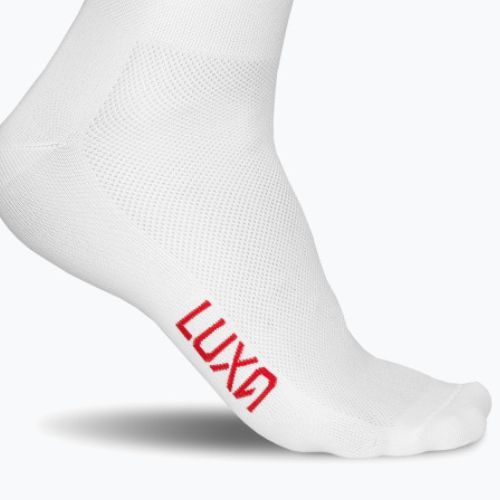 Велошкарпетки Luxa Flag біло-червоні LAM21SPFS