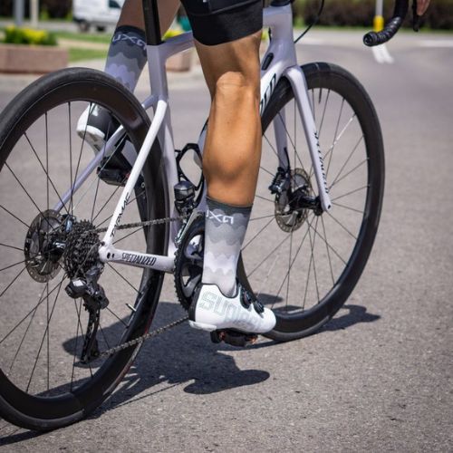 Велошкарпетки Luxa Tenerife сірі LUHE21SSTBS